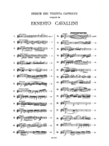 30 Capricci - Ernesto Cavallini - Partition - Clarinette